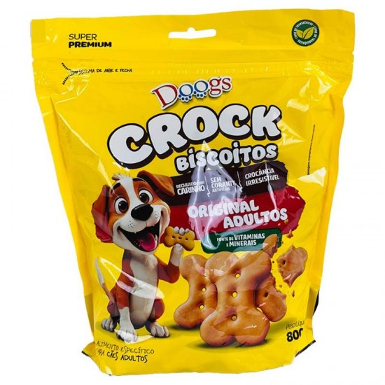 BISCOITO CROCK CARNE TODAS RACAS 800GR
