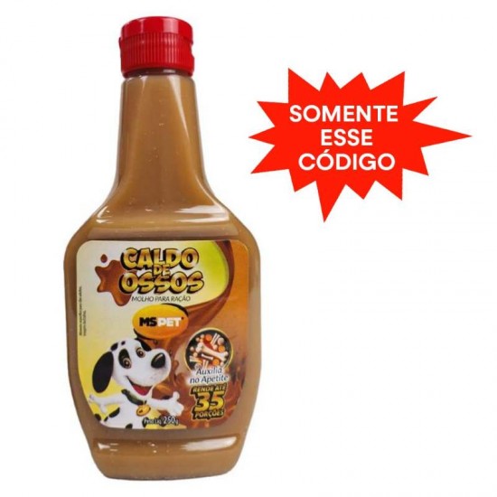 MOLHO CAO CALDO OSSOS