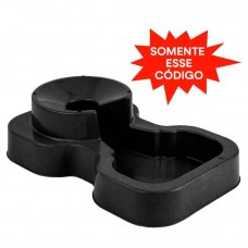 BASE DO BEBEDOURO 10L S/BOMBONA PRETO