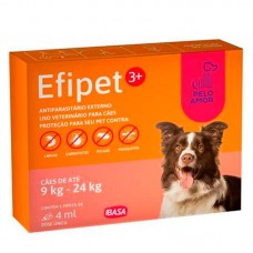 PIPETA EFIPET 3+PELO AMOR DE 9 A 24KG