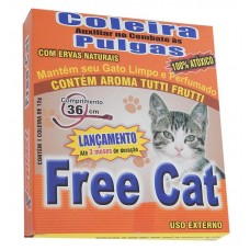 COLEIRA ANTI PULGAS GATOS 36CM